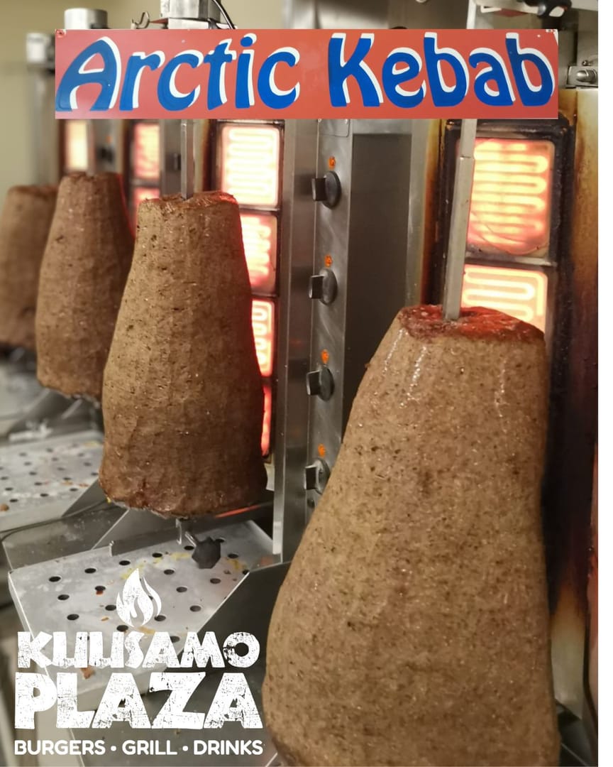 Arctic Kebab -kebabvartaat grillissä