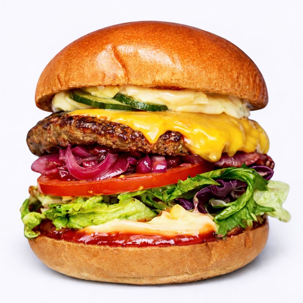 Burgeri ranskalaisten kanssa