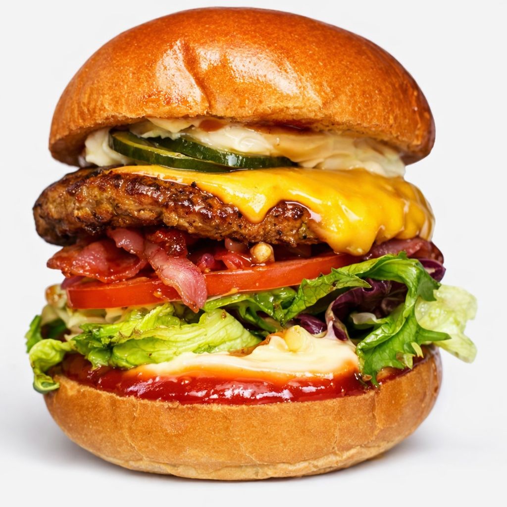 Savuchili-pekoniburgeri